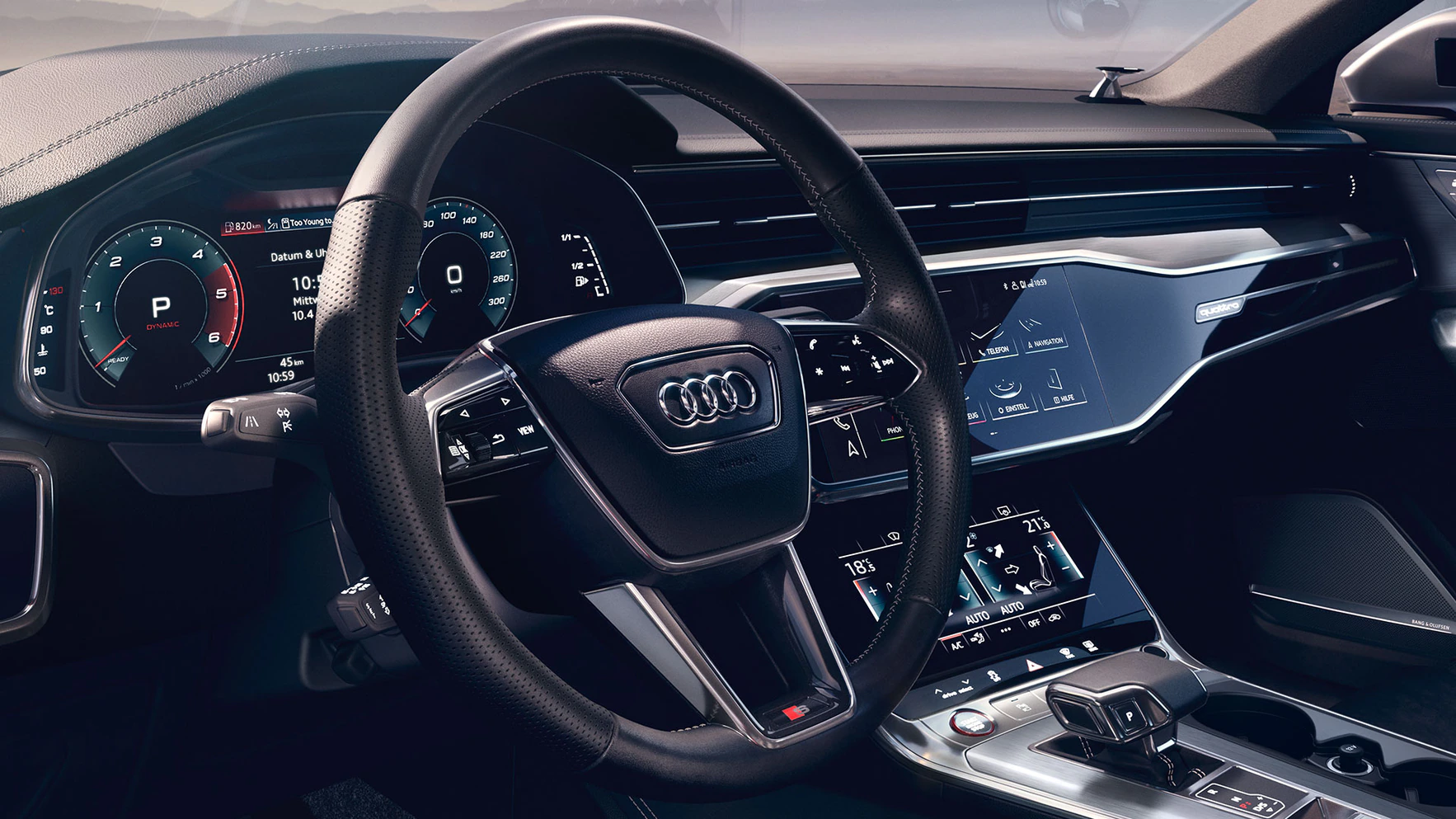 Cockpit der S6 Saloon