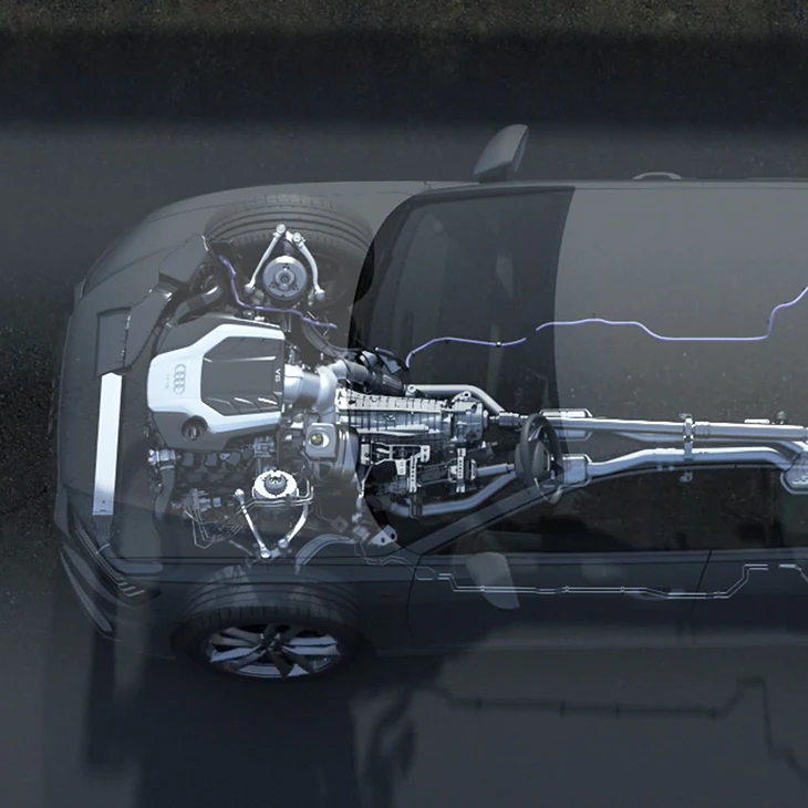 아우디 S6 전동 파워 트레인