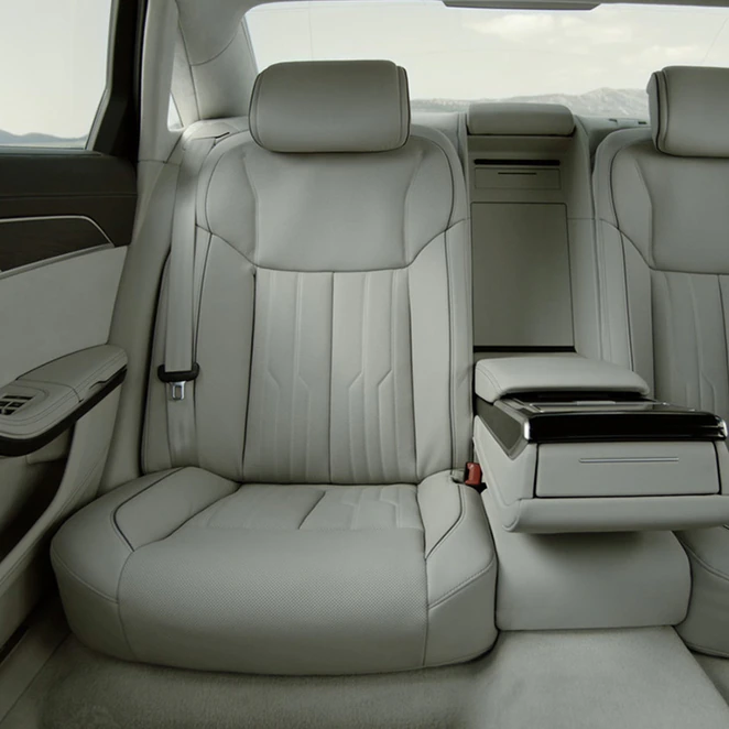 아우디 A8 L 실내 디자인