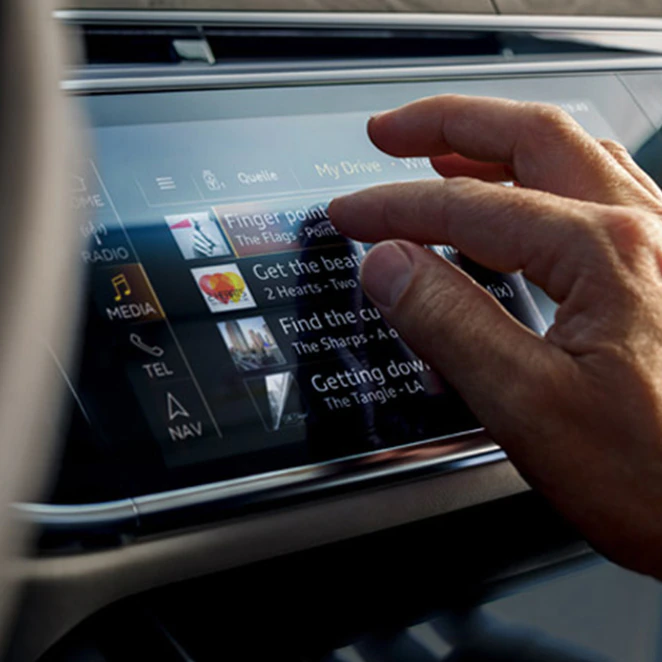 아우디 A8 MMI 시스템