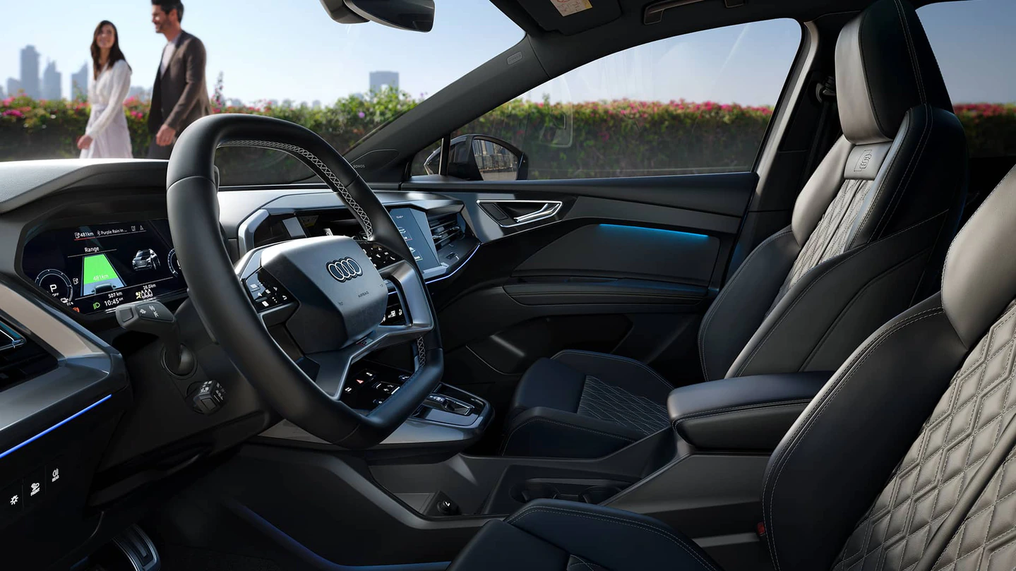 아우디 Q4 e-트론 실내 디자인