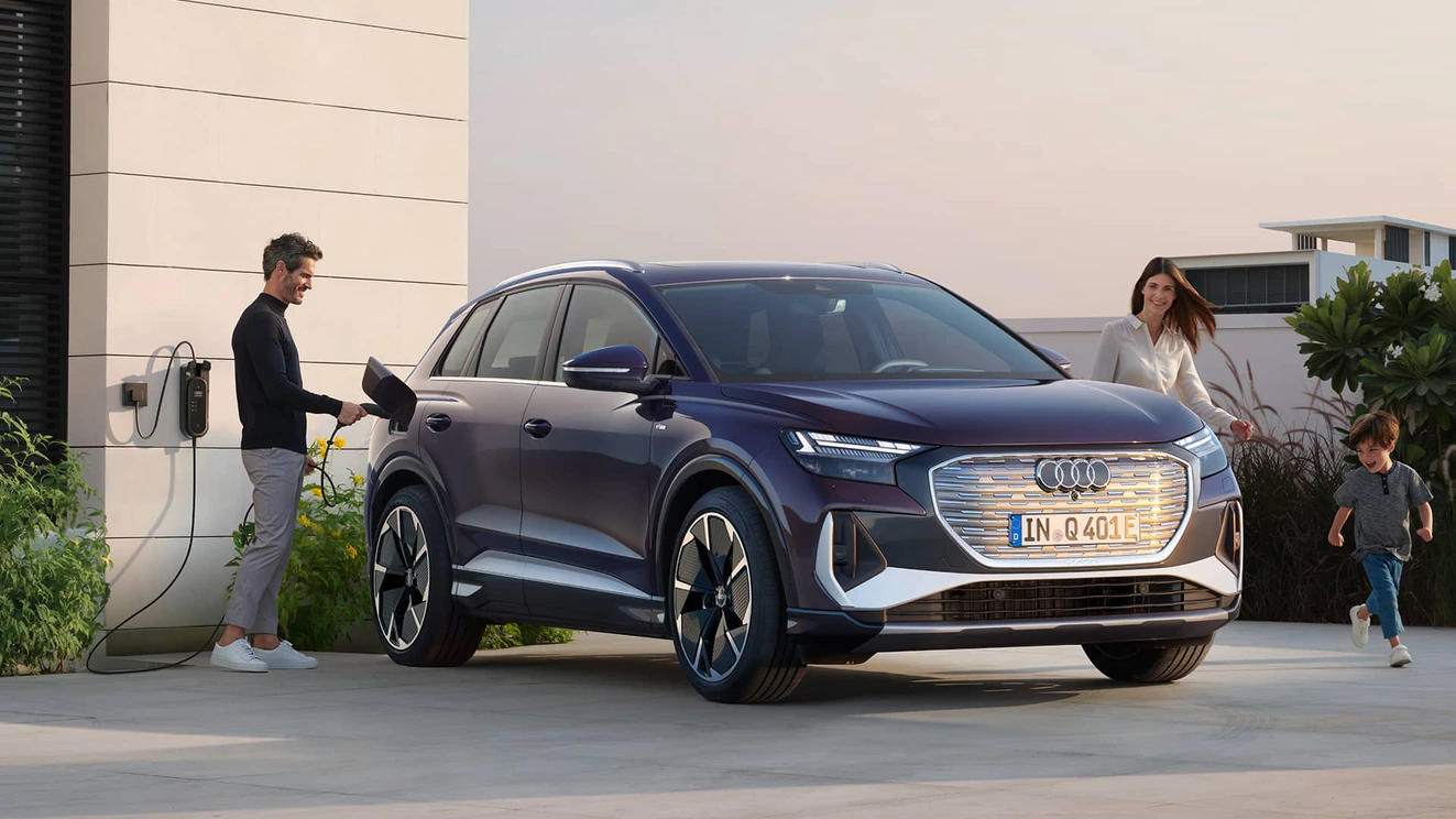 아우디 Q4 e-트론 충전 시스템