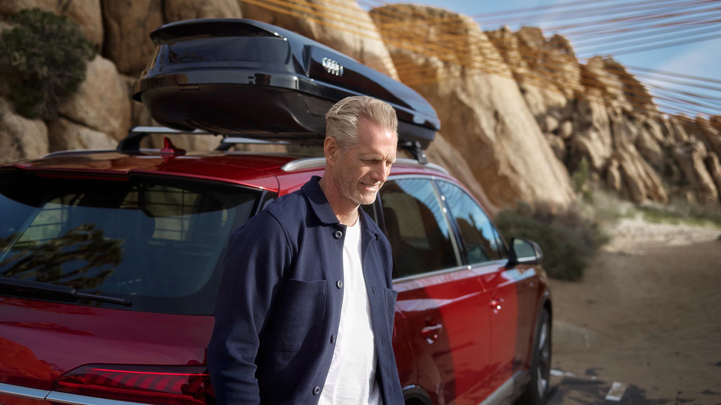 아우디  Q7 스키 및 루프 캐리어