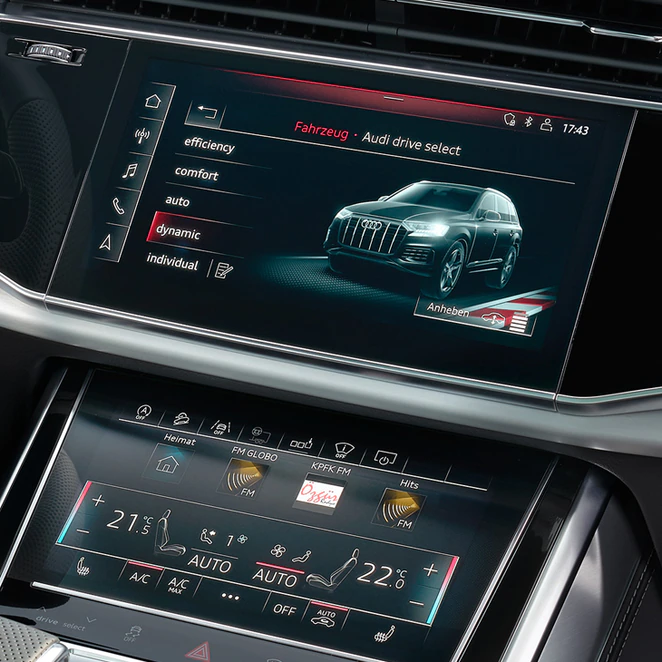 아우디  Q7 MMI 내비게이션 플러스 및 MMI 터치 리스폰스 