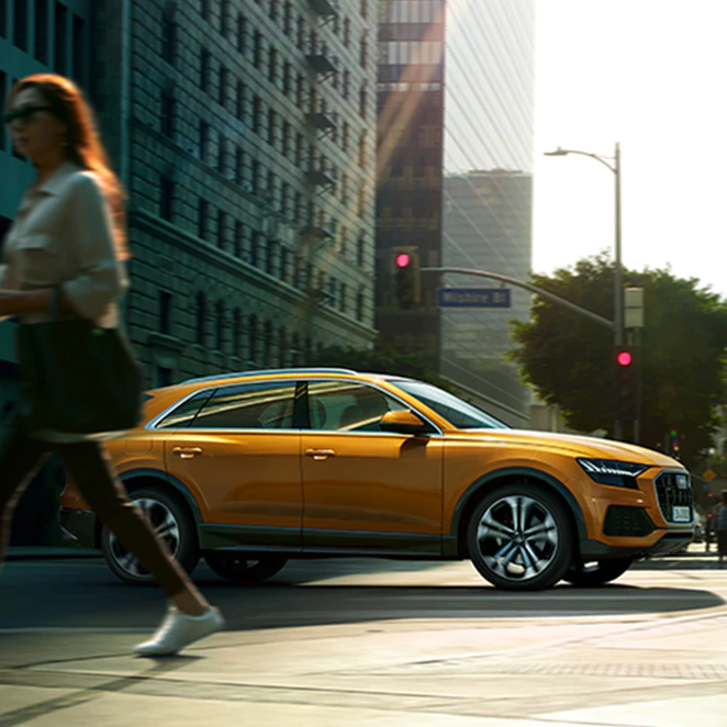 아우디 Q8 다이내믹 올 휠 스티어링