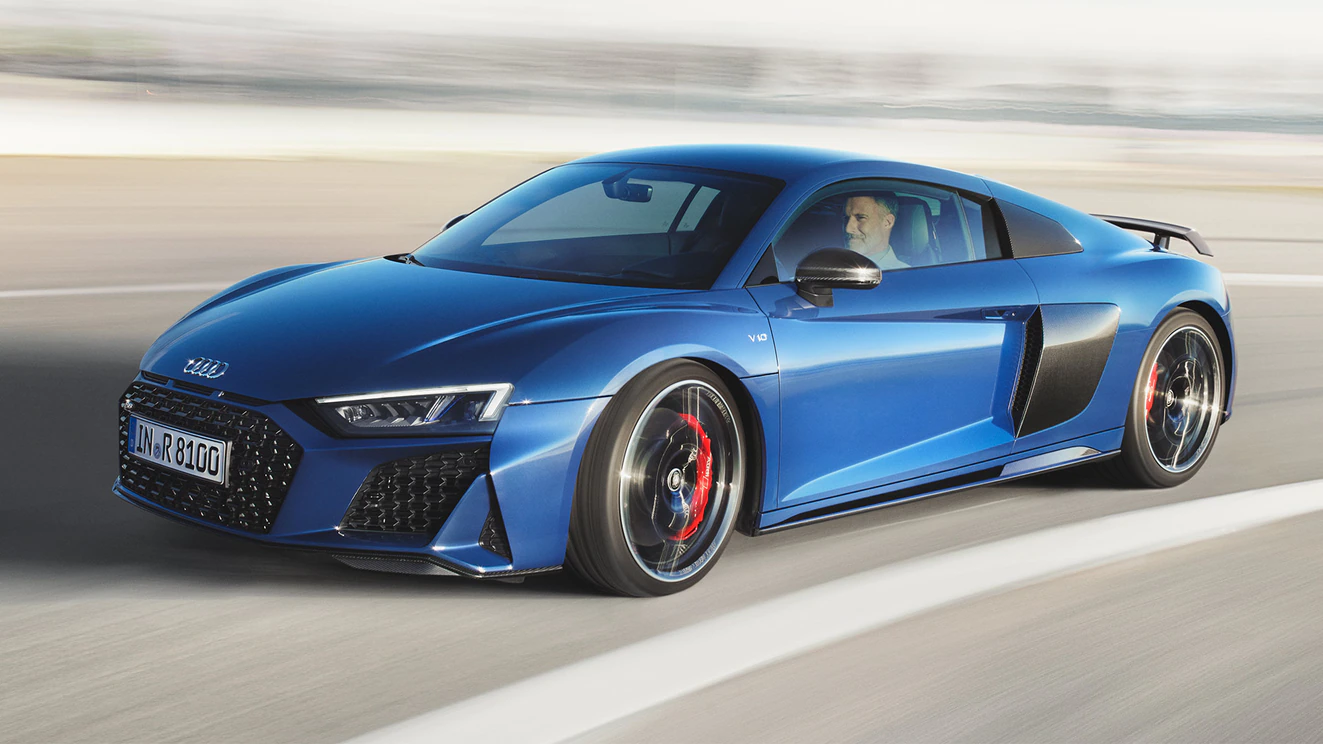 아우디 R8 V10 제동력